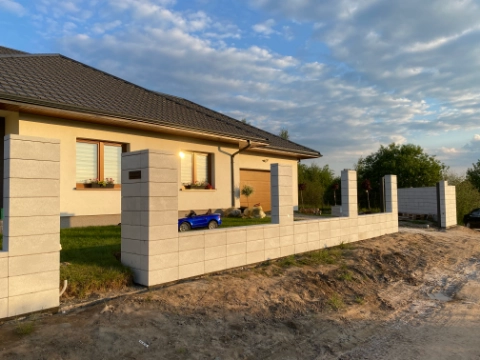 zdjęcie - Ogrodzenia z bloczków