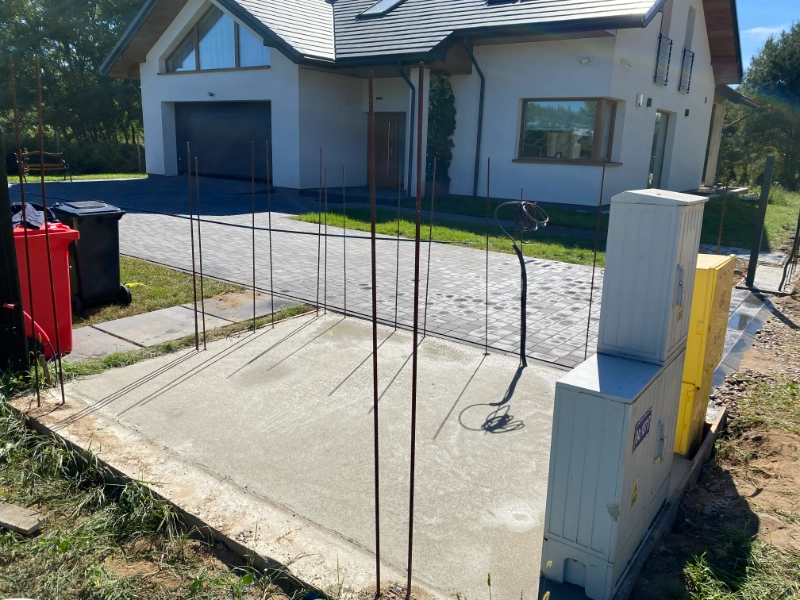 Fundamenty pod ogrodzenia