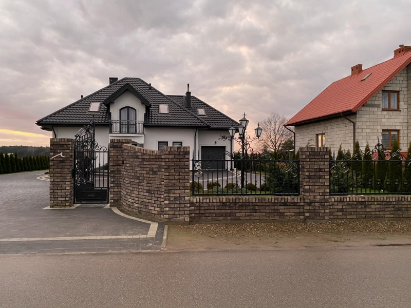 Zdjęcie - ogrodzenia z klinkieru